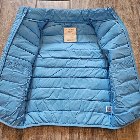 Hanna Andersson Superlight Down Puffer Vest Size 120 6-7 Blue Packable NEW - Picture 5 of 9